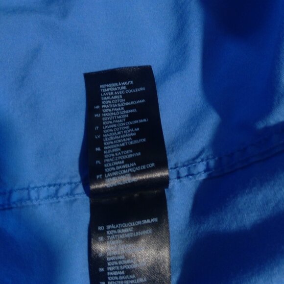 L.O.G.G. H&M Men's Blue Fitted Shirt Casual Large - Picture 9 of 11